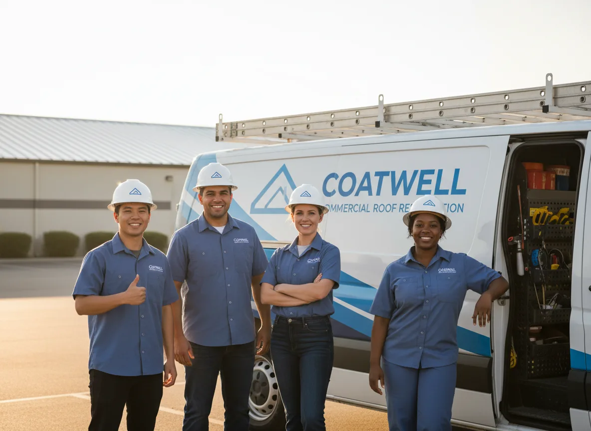 Commercial roof coating company in Dundas, VA